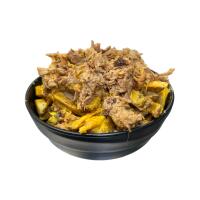 Patatine con Pulled Pork - La bontà della carne