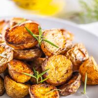 Patate al forno - Il caseificio della masseria d'Elia