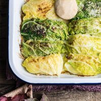 Cavolo cappuccio con patate e prosciutto - Il caseificio della masseria d'Elia