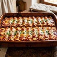 CANNELLONI DI CARNE AL SUGO VASSOIO DA 25 PZ - Osteria New York
