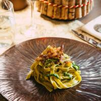 FETTUCCINE CON ASPARAGI - Osteria New York