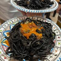 Spaghetti Nero di seppia - Bella Palermo Gastronomia