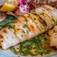 Calamaro alla griglia - Bella Palermo Gastronomia