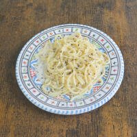 Spaghetti Cacio e pepe - Bella Palermo Gastronomia