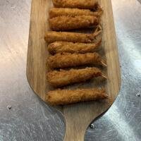 Gamberi in tempura - Bella Palermo Gastronomia