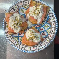 Bruschetta salmone 3pz - Bella Palermo Gastronomia