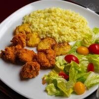 RISO CON POLLO AL CURRY - CrunchyPi Roma