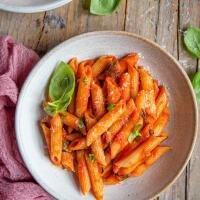 Penne Pomodoro e Basilico - Lido La Playa
