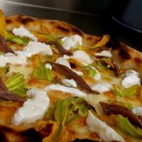 Fiori di Zucca Bufala e Alici - Pizzeria T'Impasto