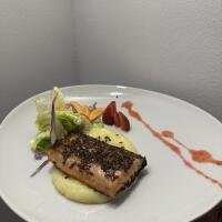 Quadrotto di salmone scottato 140g - Casa Bulgarini