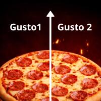 Pizza maxi 2 gusti - LaPizzA