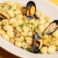 Gnocchi Crema di Fagioli e Cozze - I Gerolomini