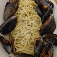 Linguine cozze e pecorino - I Gerolomini