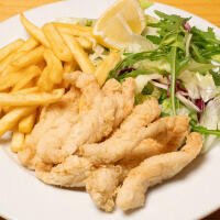 Pollo fritto con patate - I Gerolomini