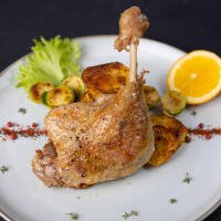 Coscia di anatra arrosto - Risto Macelleria Passini