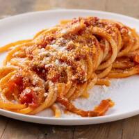 Pasta amatriciana - Vacca Bòna