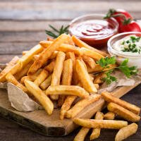 PORZIONE DI PATATINE - Bar Pizzeria Gelateria  Le Tre Fontane