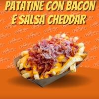 PATATINE CON BACON E SALSA CHEDDAR - El Gordo Castellammare
