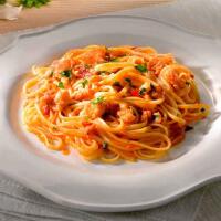 Linguine gamberoni e gamberetti - Lido Santa Maria