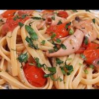 LINGUINA CON I TOTANI - Lido Santa Maria