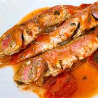 TRIGLIE arrostite o alla livornese - Lido Santa Maria