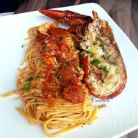 LINGUINE CON ASTICE - Lido Santa Maria