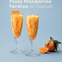 SORBETTO AL MANDARINO IN FLUTES - Lido Santa Maria
