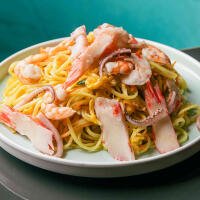 200 - SPAGHETTI DI GRANO CON FRUTTI DI MARE - Z9 Sushi Pozzuoli