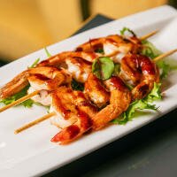170 - SPIEDINI DI GAMBERI 2PZ - Z9 Sushi Pozzuoli