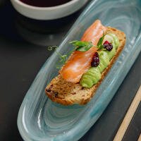 C13 - TAPES SALMON AFFUMICATO 2PZ - Z9 Sushi Pozzuoli
