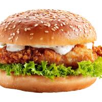 CRISPY CHICKEN BURGER - Rock'n Roll Pizza