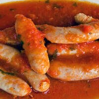 Salsiccia di pollo in umido - Minuetti LAB