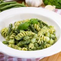 Fusilli al pesto con fagiolini e patate - Minuetti LAB