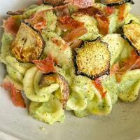 Orecchiette zucchine e speck - Food Evolution