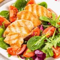 Petto di pollo ai ferri con lattuga - Food Evolution