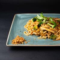 YAKI UDON CON POLLO E VERDURE - Misaki Pompei