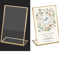 Espositore qr code da tavolo A6 - pz 6 - Booxit