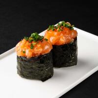 GUNKAN MAKI NEGI SAKE 2PZ - Misaki Positano