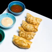 GYOZA FRITTI CON GAMBERI E VERDURE 4PZ - Misaki Positano