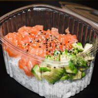 Tartare di Salmone e Avocado base Riso Bianco - SushiMio a Olbia