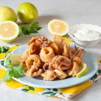 Frittura gamberi e calamari - Bagno Antonio Ischia