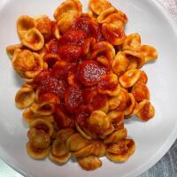 ORECCHETTE AL POMODORO E BASILICO - Taverna del pesce