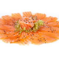 Carpaccio Salmone - Ora Sushi