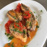 Alici imbottite alla Cilentana - Ristorante Il Brigantino