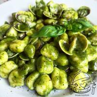 GNOCCHI CON PESTO DI RUCOLA E VONGOLE - Ristorante Pizzeria Antica Marina