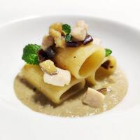 Paccheri Spada e Melanzane - Ristorante Pizzeria Antica Marina