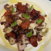 Insalata di polpo mediterranea - Lido Baia Saracena Palinuro