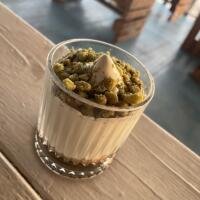 Cheesecake al pistacchio - Lido Baia Saracena Palinuro