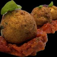 Polpette di pane con sugo lento - Lido Baia Saracena Palinuro