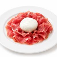 Mozzarella di bufala e prosciutto - Agriturismo la Tinaia